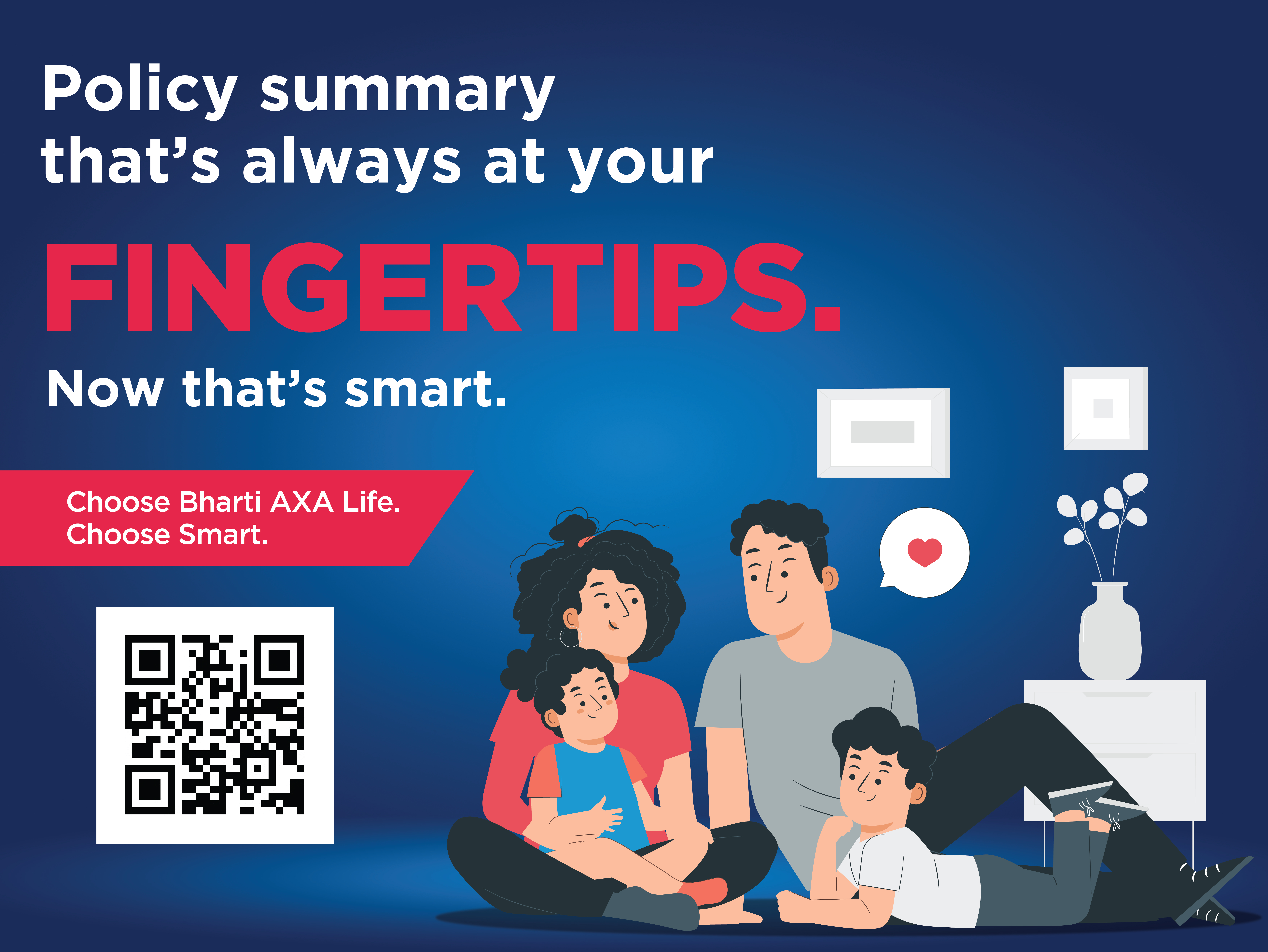 Bharti AXA Life QR Code Scanning Service Bharti AXA Life QR Code Scanning Service