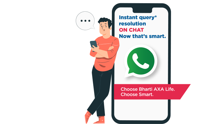 Bharti AXA Life Insurance WhatsApp Service Bharti AXA Life Insurance WhatsApp Service